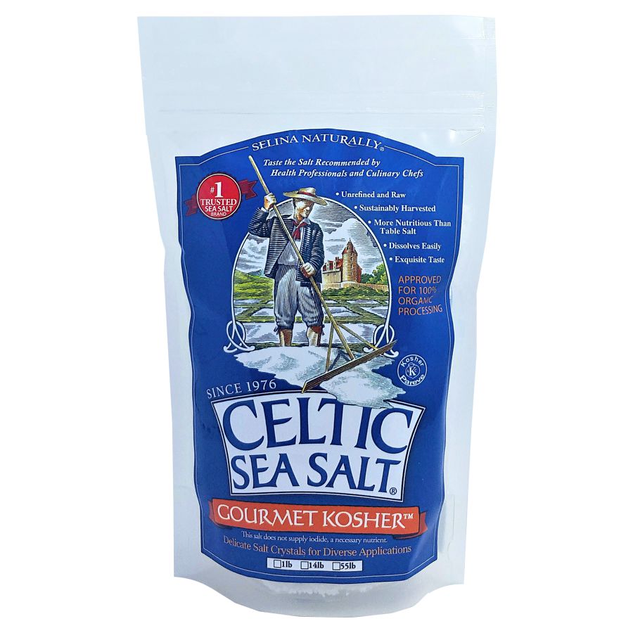 Celtic Sea Salt Gourmet Kosher Salt, 1# bag