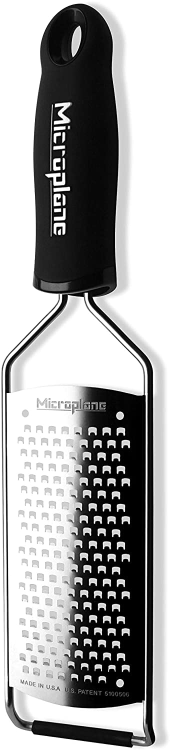 Microplane Gourmet Series Coarse Grater, Black