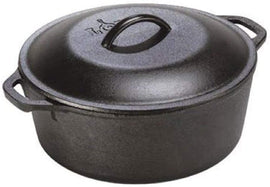 Lodge Cast Iron Dutch Oven, 5 qt