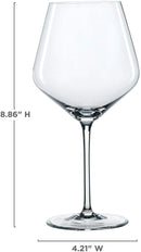 Spiegelau Style Collection Burgundy Wine Glass, set of 4-4