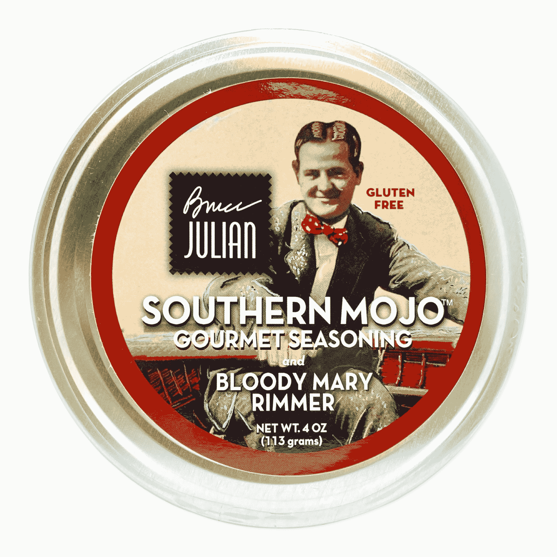 Bruce Julian Classic Rim - Gourmet Seasoning Blend, 4 oz