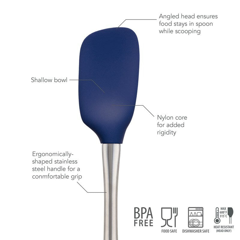 Flex-Core® SS Handle Silicone Spoonula