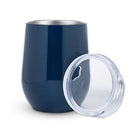 Sip & Go Stemless Wine Tumbler in Navy Blue by True-1