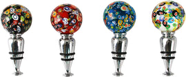 Confetti Glass Globe Stopper