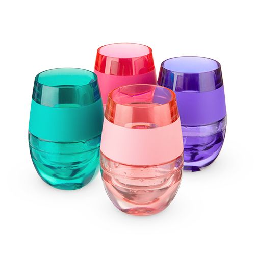 Host Cooling Wine Glass, Translucent Colors