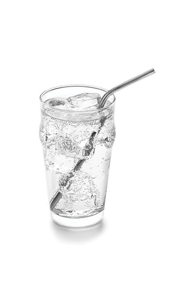 SS Drinking Straw Set of 4, w/Brush