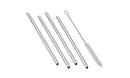 SS Drinking Straw Set of 4, w/Brush-2
