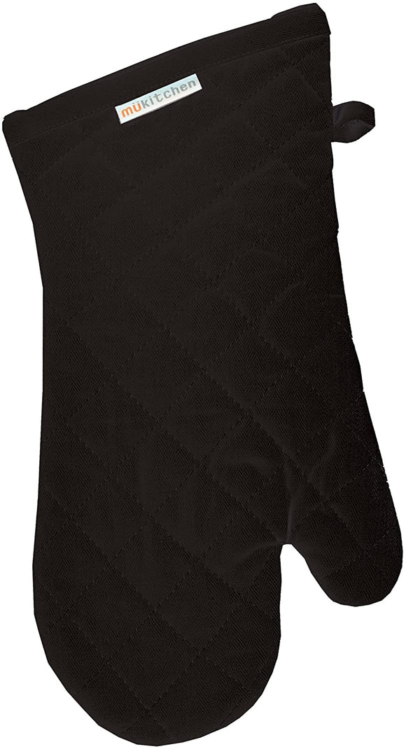 MuKitchen Oven Mitt, Onyx