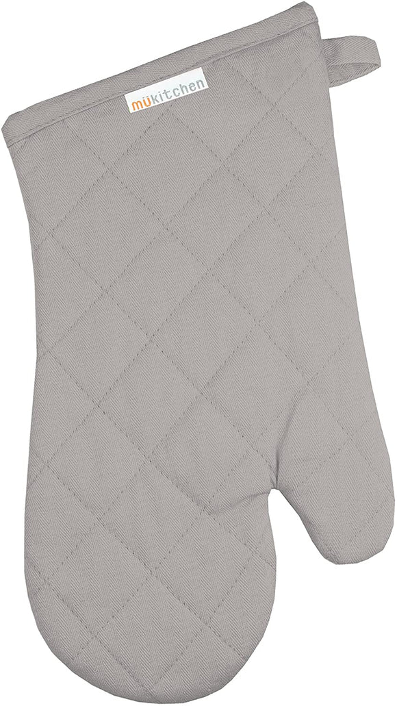 MuKitchen Oven Mitt, Nickel