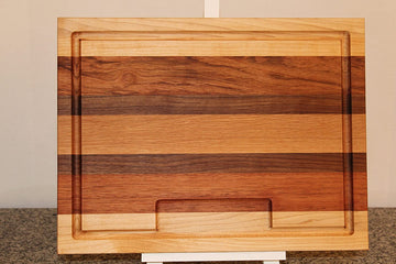 Coastal Carolina Cutting Board w/Juice Tray, 12'' x 16'' x 1''