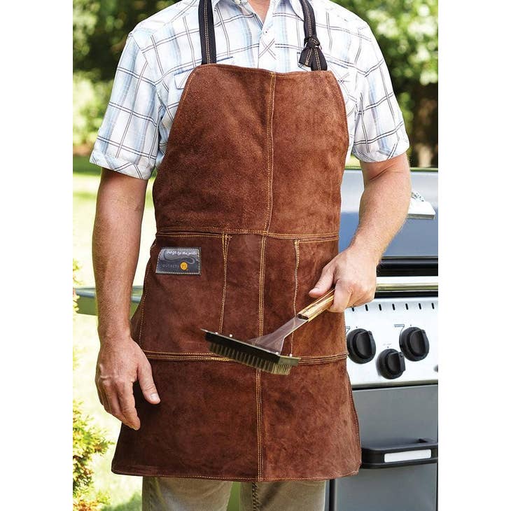 Outset Leather Grill Apron