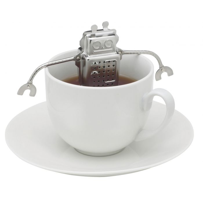 HIC Kitchen Hangin' Dunkin' Droid Robot Tea Infuser