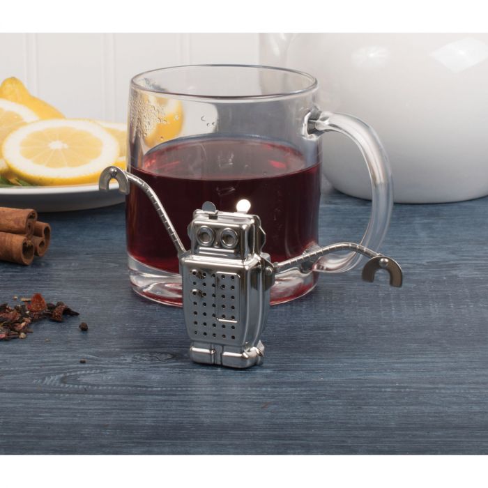 HIC Kitchen Hangin' Dunkin' Droid Robot Tea Infuser