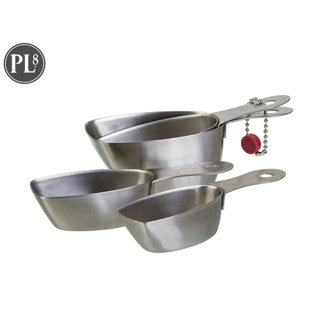 PL8 Stainless Steel Measure Cups