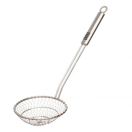 Helen's Asian Kitchen Stainless Steel Spider Stainer, 5in