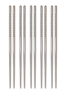 Stainless Steel Chopsticks, set of 5