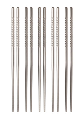 Stainless Steel Chopsticks, set of 5