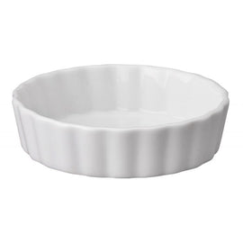 HIC Kitchen Creme Brulee/Quiche Dish, Round, 5in