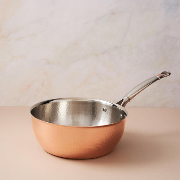 Ruffoni Symphonia Cupra Copper Chef Pan, 4 qt.
