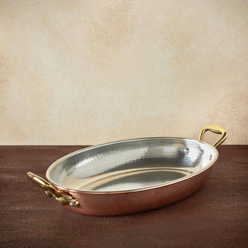 Ruffoni Historia Decor Oval Low Open Roaster