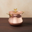Ruffoni Historia Decor Copper Belly Soup Pot - 5.5qt-1