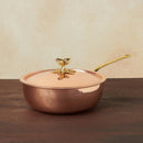 Ruffoni Historia Decor Copper Covered Chef Pan, 4 qt.-1