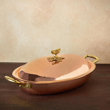 Ruffoni Historia Oval Low Covered Roaster