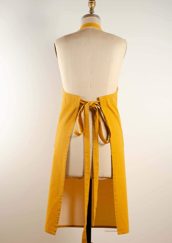 Kei & Molly Stonewashed Apron: Chickens