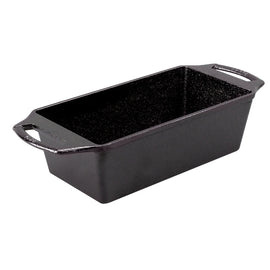 Lodge 8.5 x 4.5 Inch Seasoned Cast Iron Loaf Pan