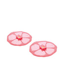 Charles Viancin Hibiscus Drink Covers, set of 2