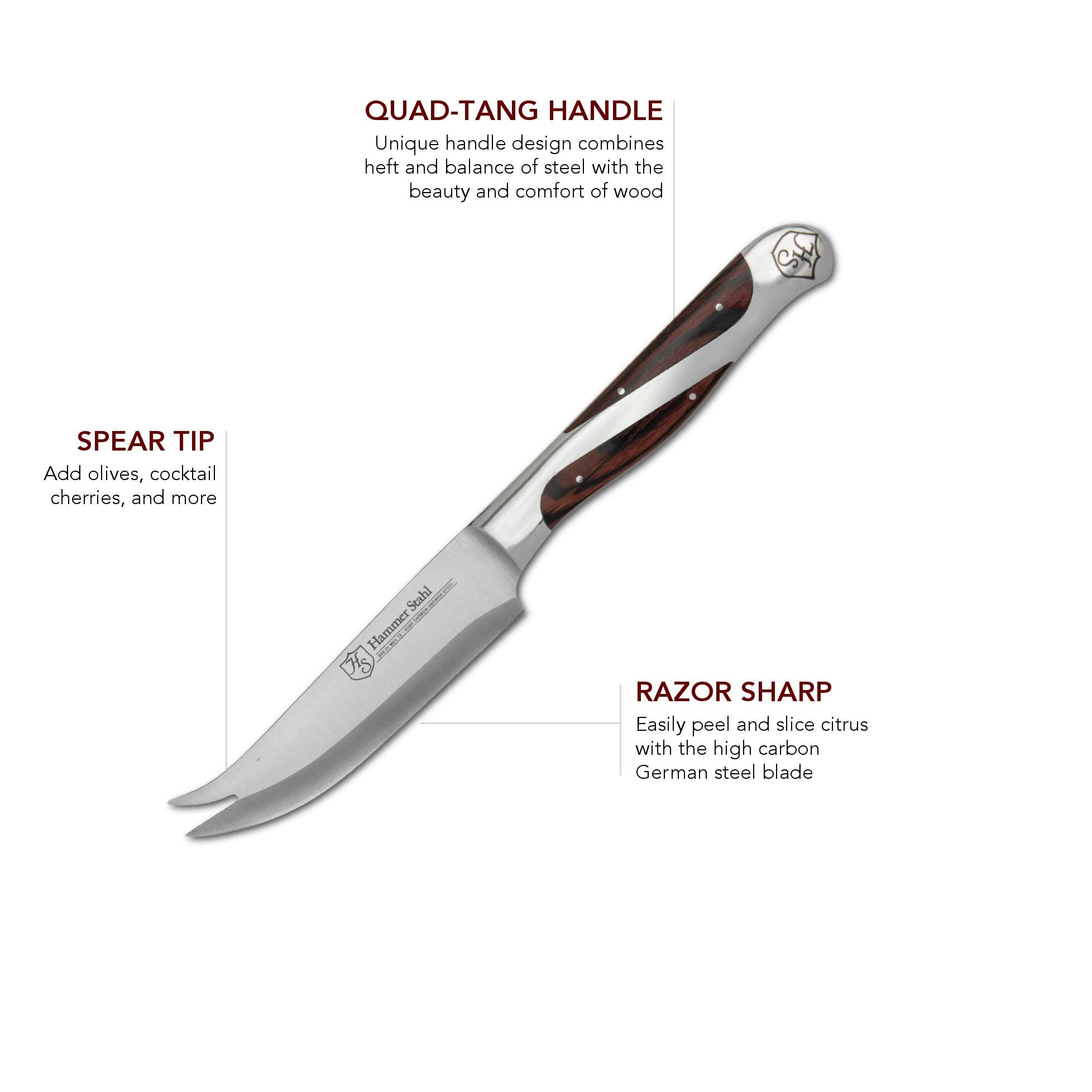 Hammer Stahl 5" Bar Knife