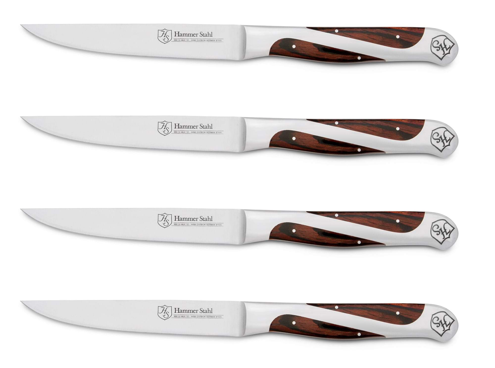 Hammer Stahl 4-Piece Petite Steak Knife Set