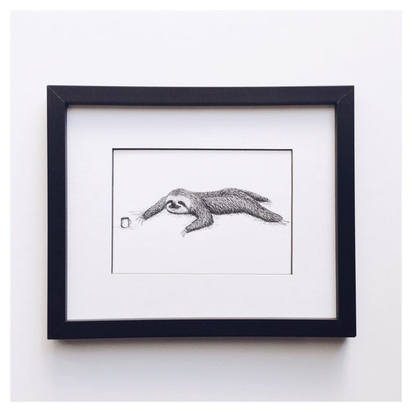 Ceilidh Print: ''Need...Coffee''