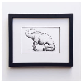 Ceilidh Print: ''The Struggle''