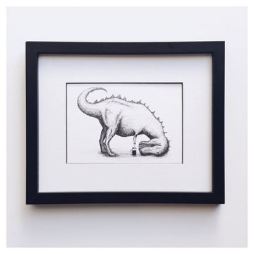 Ceilidh Print: ''The Struggle''