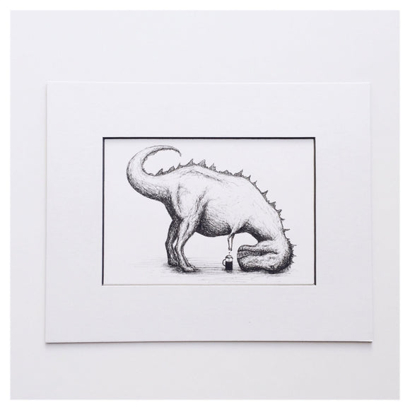 Ceilidh Print: ''The Struggle''