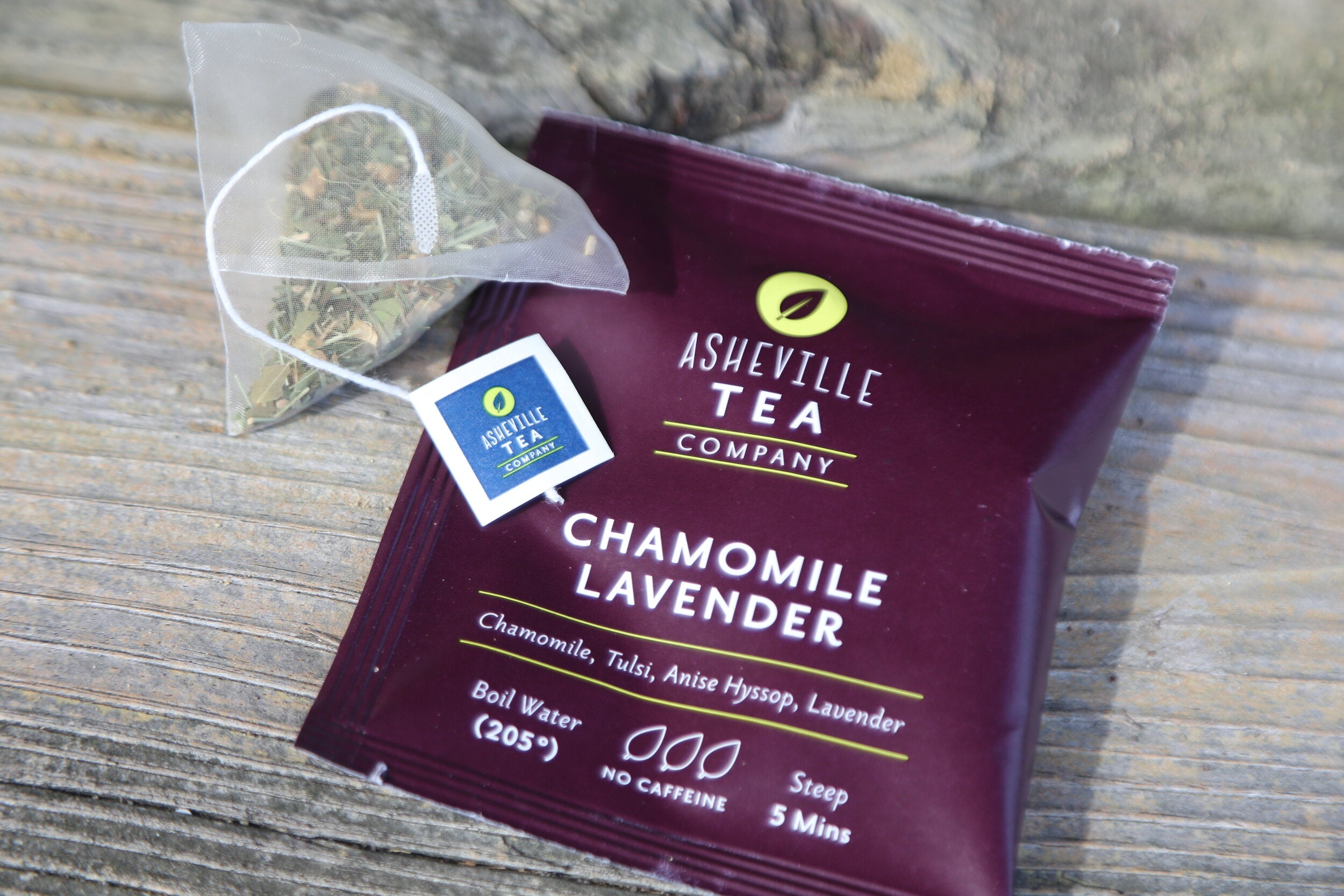 Asheville Tea Chamomile Lavender Tea Box, 20 tea bags