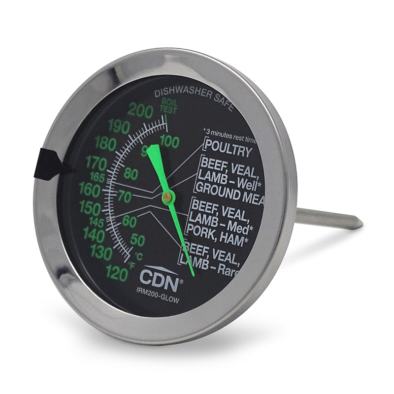 CDN Ovenproof Meat Thermometer, GLOW