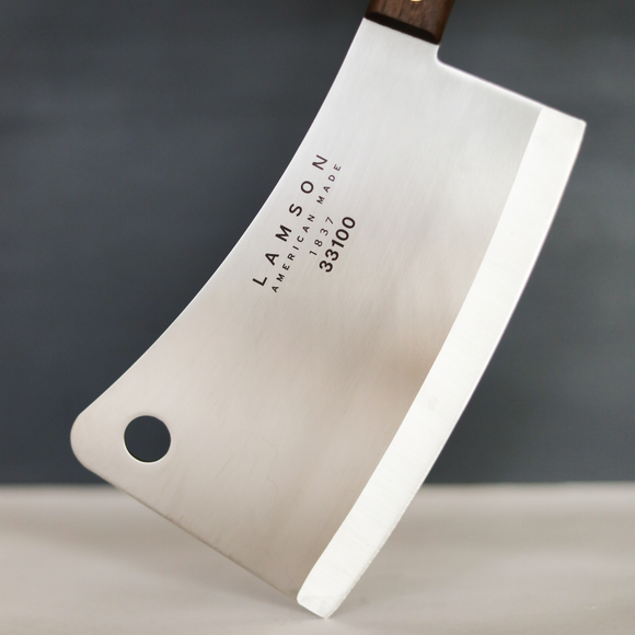 Lamson 7.25" Meat Cleaver, Walnut