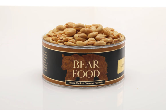 Bear Food Lightly Salted Gourmet Peanuts, 12oz