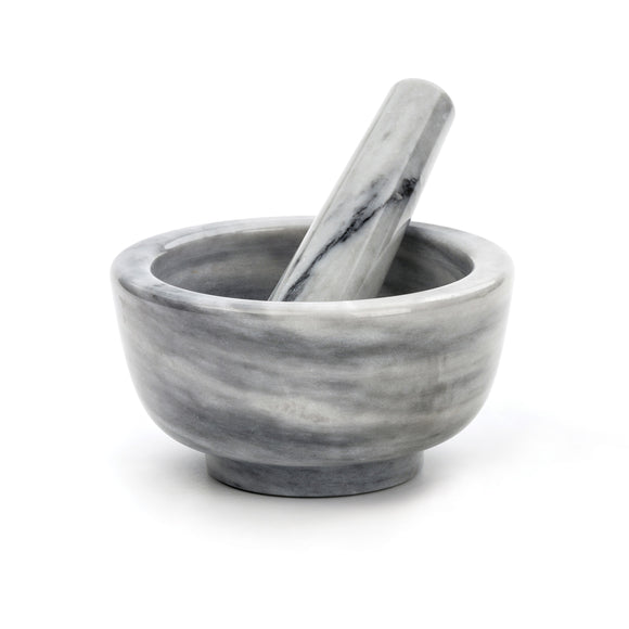 White Marble Mortar Pestle