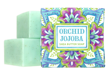 Greenwich Bay Soap, Orchid Jojoba, 6 oz Bar