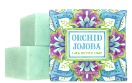 Greenwich Bay Soap, Orchid Jojoba, 6 oz Bar