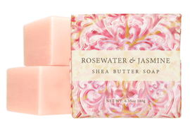 Greenwich Bay Soap, Rosewater & Jasmine, 6 oz Bar