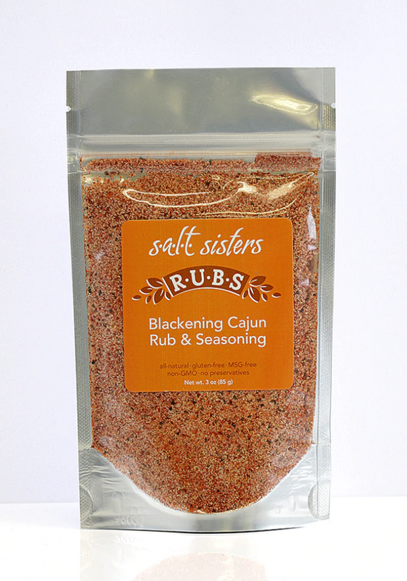 Salt Sisters Blackening Cajun Rub & Seasoning