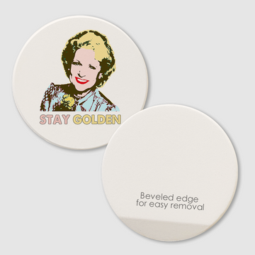 Tipsy Coasters Stay Golden Coaster