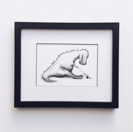 Ceilidh Print: ''Struggle Well''