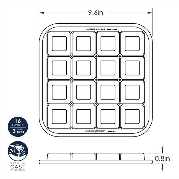 Nordicware Brownie Bites Pan