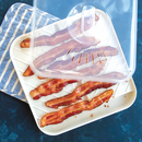 Nordicware Medium Slanted Bacon Tray with Lid