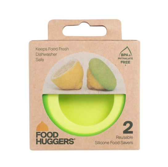 Food Huggers Green Citrus Savers, Set of 2
